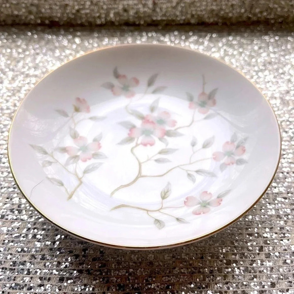 Noritake Clearview By Rose China Small Bowl Plate Vintage Floral Pattern - Picture 3 of 6
